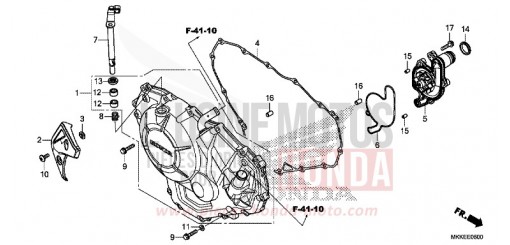 PANNEAU CARTER-MOTEUR D. (CRF1000A/A2/AL/AL2) CRF1000AK de 2019